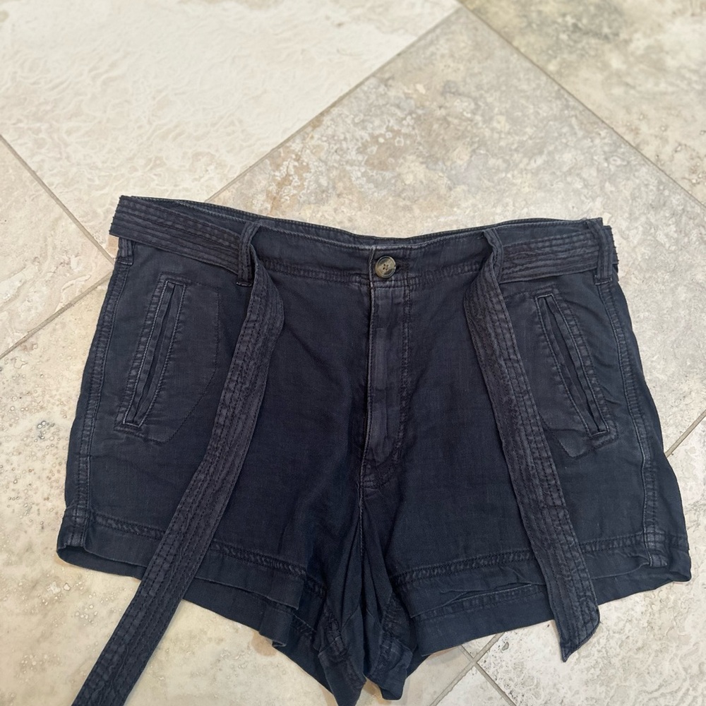 American Eagle Outfitters Dark Gray High Waist Shorts